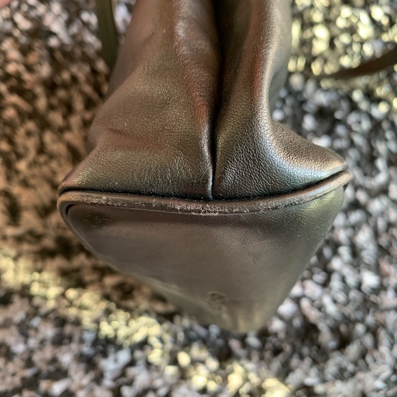 Vintage Paloma Picasso Black Leather Bag - Picture 6 of 8